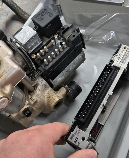 Where’s the ABS Control Unit?