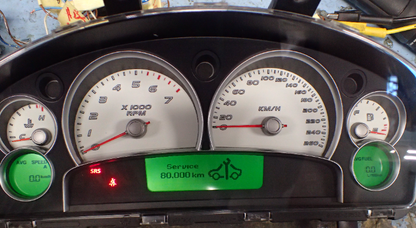 Holden Monaro CV8-R Instrument Cluster Repair - LCD Fault