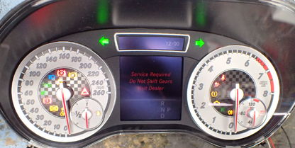 Mercedes-Benz A-Class (W176) Dash Cluster repair service