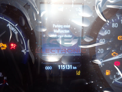 Toyota C-HR instrument cluster - Mileage odometer recalculation coding