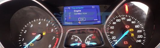 Ford Focus Cluster  2013- 2016 Colour Center top Display  - No Coms