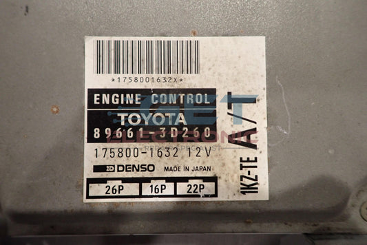 1KZ-TE  Toyata AT 89661-3D260  175800-1632