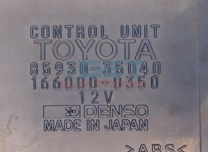 Toyata Control Unit Repair 85930-35040  Power window Control