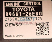 Toyata Engine ECU 89661-26E80 - O2 sensor input