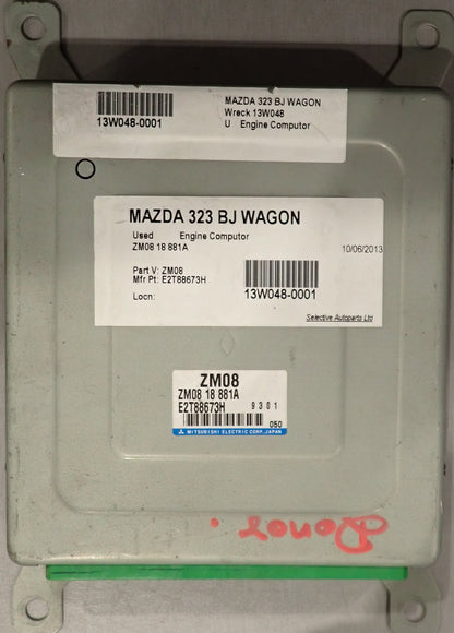 Mazda 323 BJ Engine Control Unit ( ECU ) Cloning Service