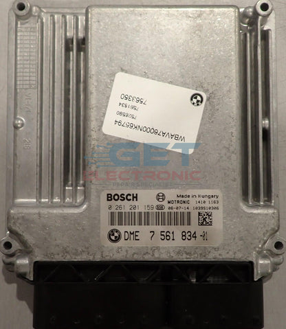 BMW ECU 0 261 201 159 Water Damage Repair /  Cloning service