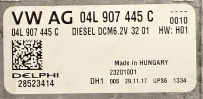 VW Crafter Delphi ECU Repair and Cloning service