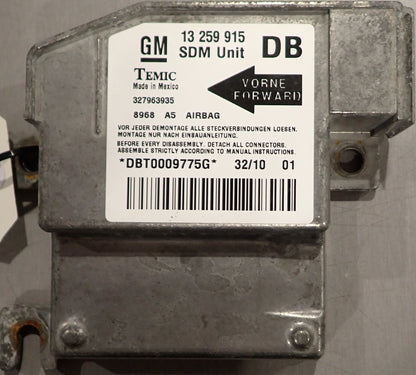 Opel SRS SDM Unit Repair + Cloning service