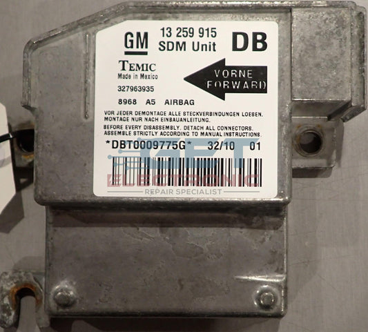 Opel SRS SDM Unit Repair + Cloning service