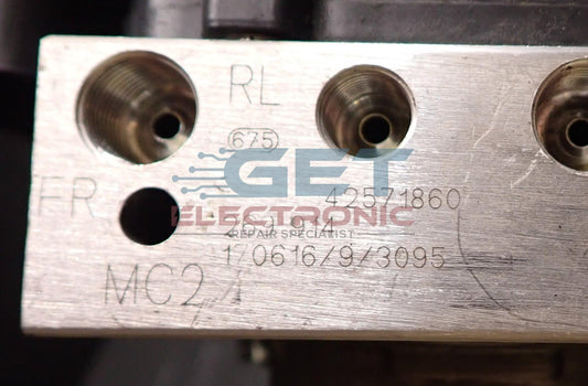 Holden Spark ABS Module - valve relay circuit malfunction fault repair