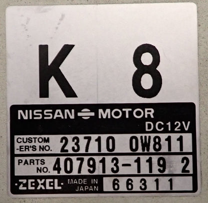 Nissan Terrano R50 TD27T ECU Repair service