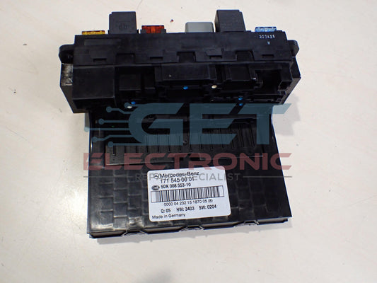 Mercedes SAM module - A/C Compressor Control valve no power output  171 545 00 01