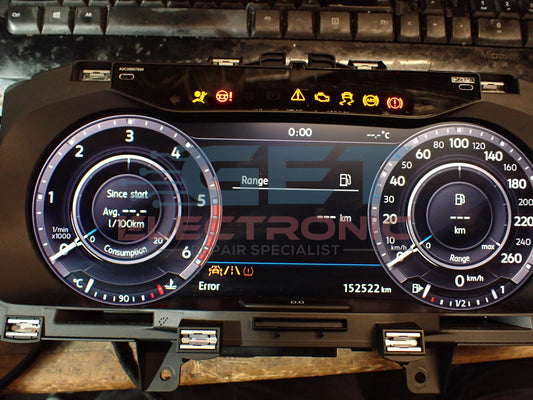 Audi VW Golf Tiguan Full LCD Instrument cluster Repair - Virtual cockpit