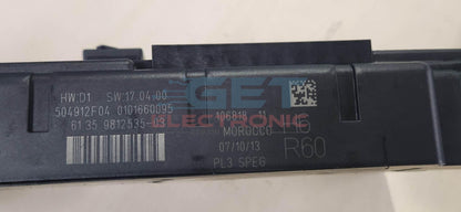 Mini BCM -  No High pressure Fuel Pump