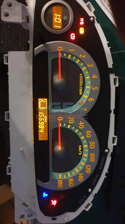 Toyota Sienta Instrument Cluster Repair – No Illumination / Intermittent Lighting