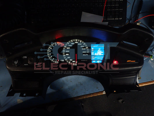 Honda ST1300 Instrument cluster color change back lighting