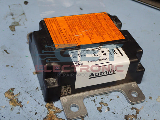 Nissan X-Trail SRS arebag ECU crash data reset