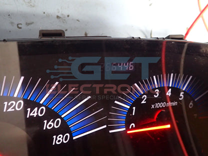 Toyota estima instrument cluster repair - Back lighting fault.