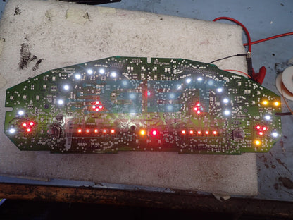 Nissan Navara instrument cluster - Back lighting failure