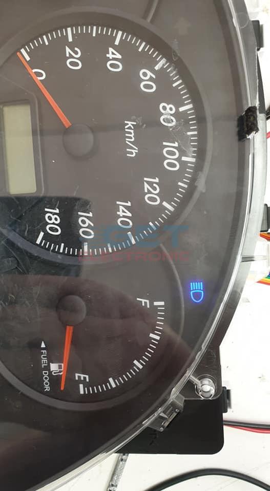 Toyota Wish Instrument Cluster Repair – Indicator & High Beam Light Failure