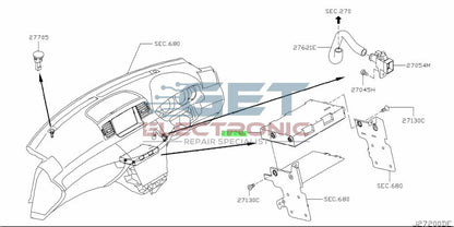 Nissan fuga, 350Z, Fairlady, Skyline - Fuel gauge repair