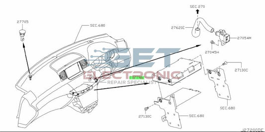 Nissan fuga, 350Z, Fairlady, Skyline - Fuel gauge repair